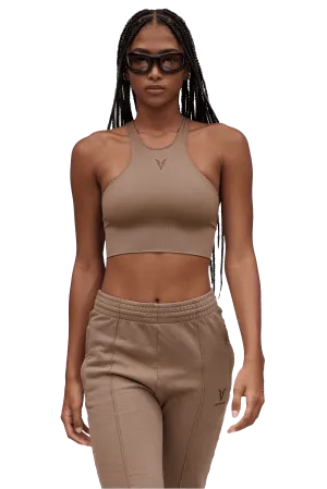 Flexible SPORTS BRA ULTRA LONG SEAMLESS  - Tan