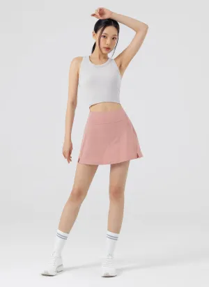 Back Pleats 2-in-1 Skirt Glow Up