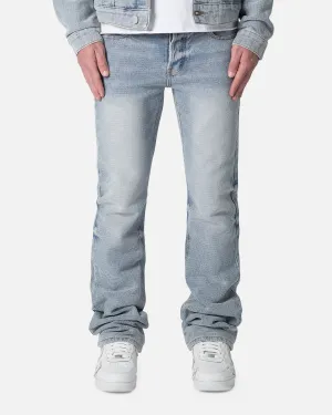 Streetwear Fan Evening Stroll Elegant Light material MNML B575 Flare Denim Jeans Blue