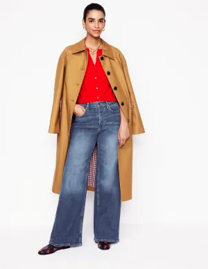 Couple Look Modern Style Essential High Rise Wide Leg Jeans-Mid Vintage