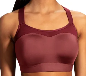 Brooks Dare Racerback Womens Sports Bra - Red Chest support