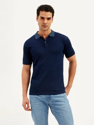 Athletic Comfort Men's Solid Slim Fit Polo T-Shirt