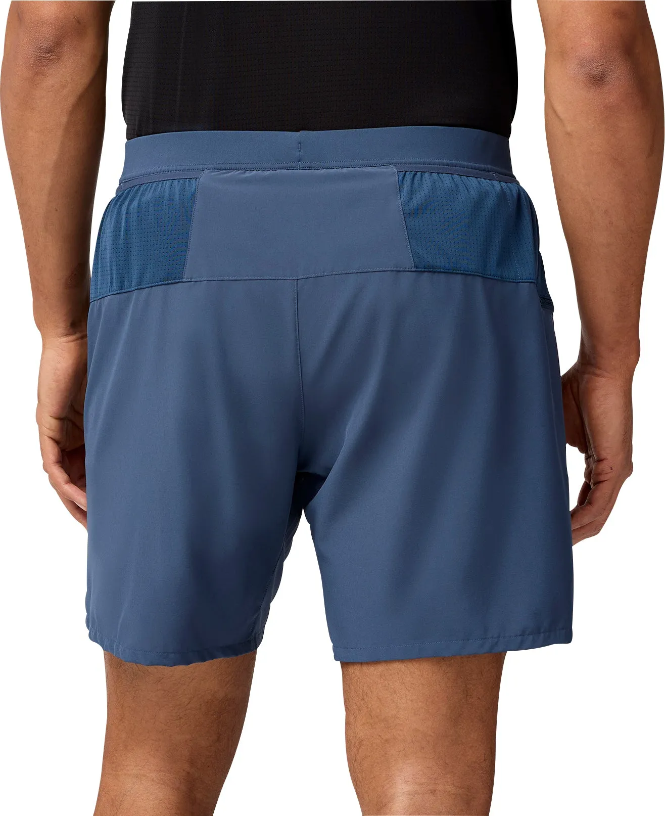 Brooks 7 Inch Journey 2 In 1 Mens Running Shorts - Blue Travel Fashion Weekend Outing