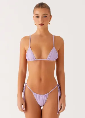 Modern Twist Calista Bikini Bottoms - Lavender