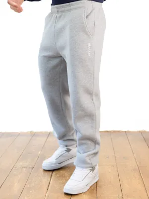 Italic Linear Relaxed Sweatpants - Marl Grey Breathable Comfort