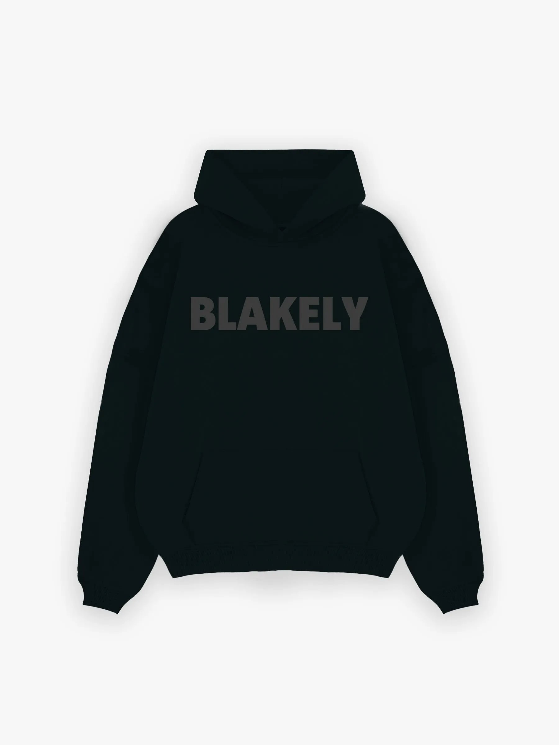 Caribou like Middle Eastern style Studio Relaxed Hoodie - Tonal Black