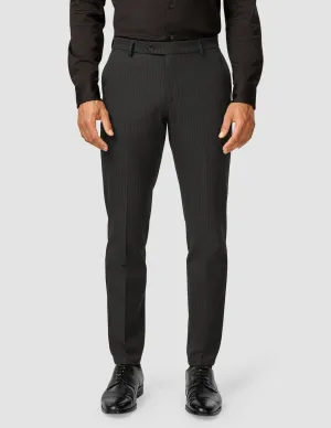 Essential Suit Pants Regular Asphalt Pinstripe AbrasionResistant