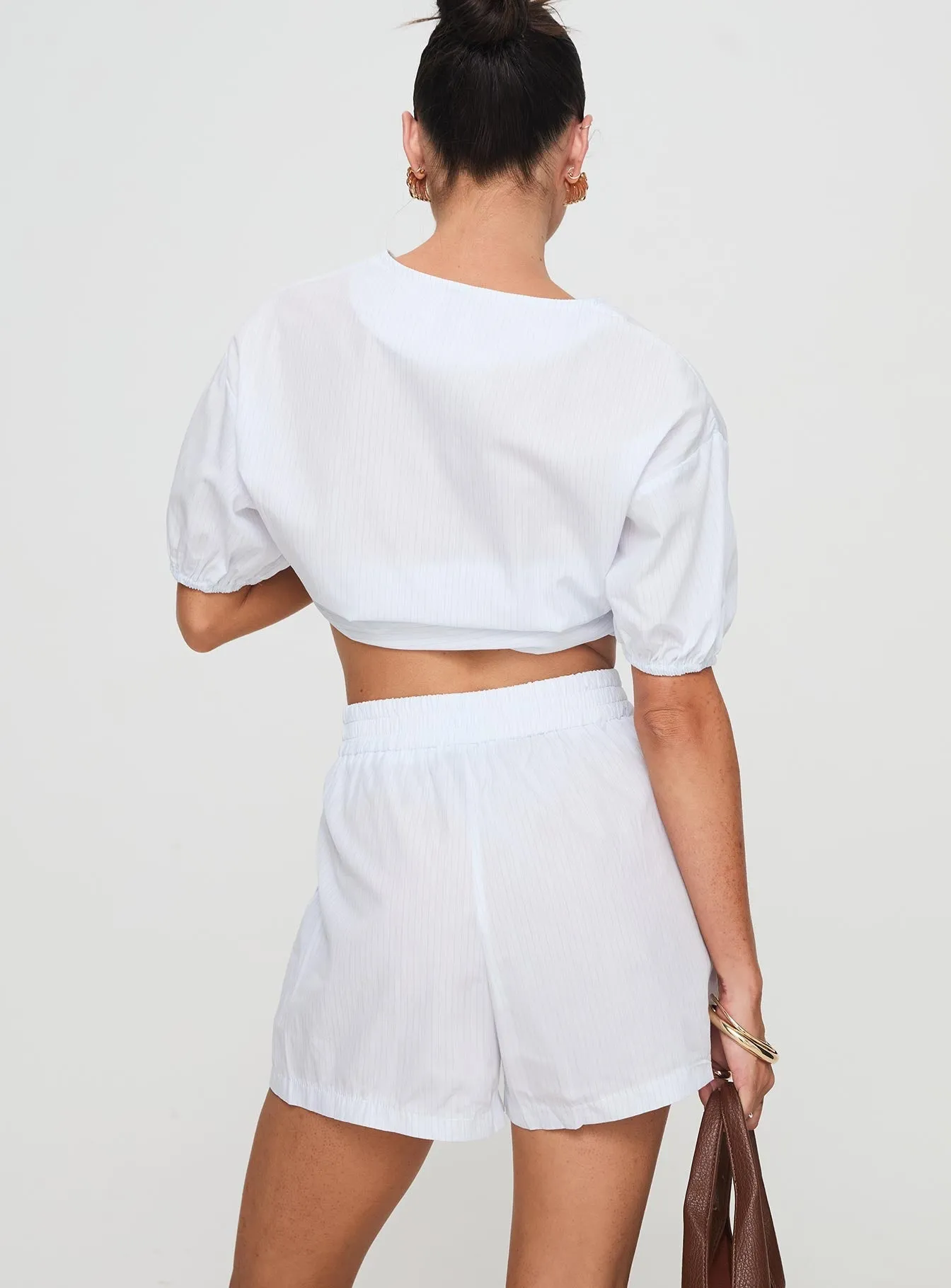 CompressionEnhanced Sunblind Shorts White