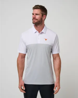 UT Austin Drop Back Polo Workout Friendly Stretchable Fabric
