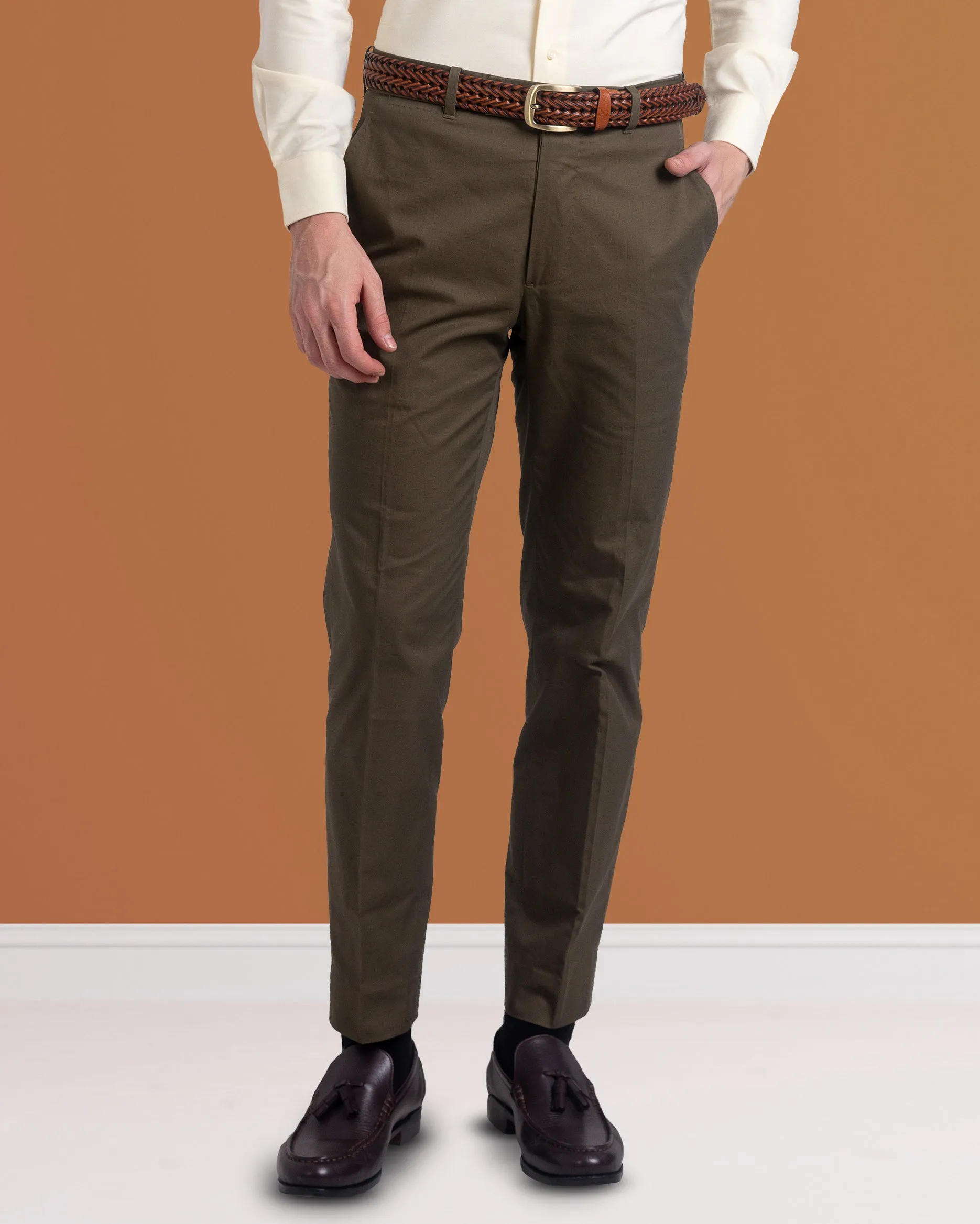 Fern Green Dress Pant Outdoor Comfort Fit