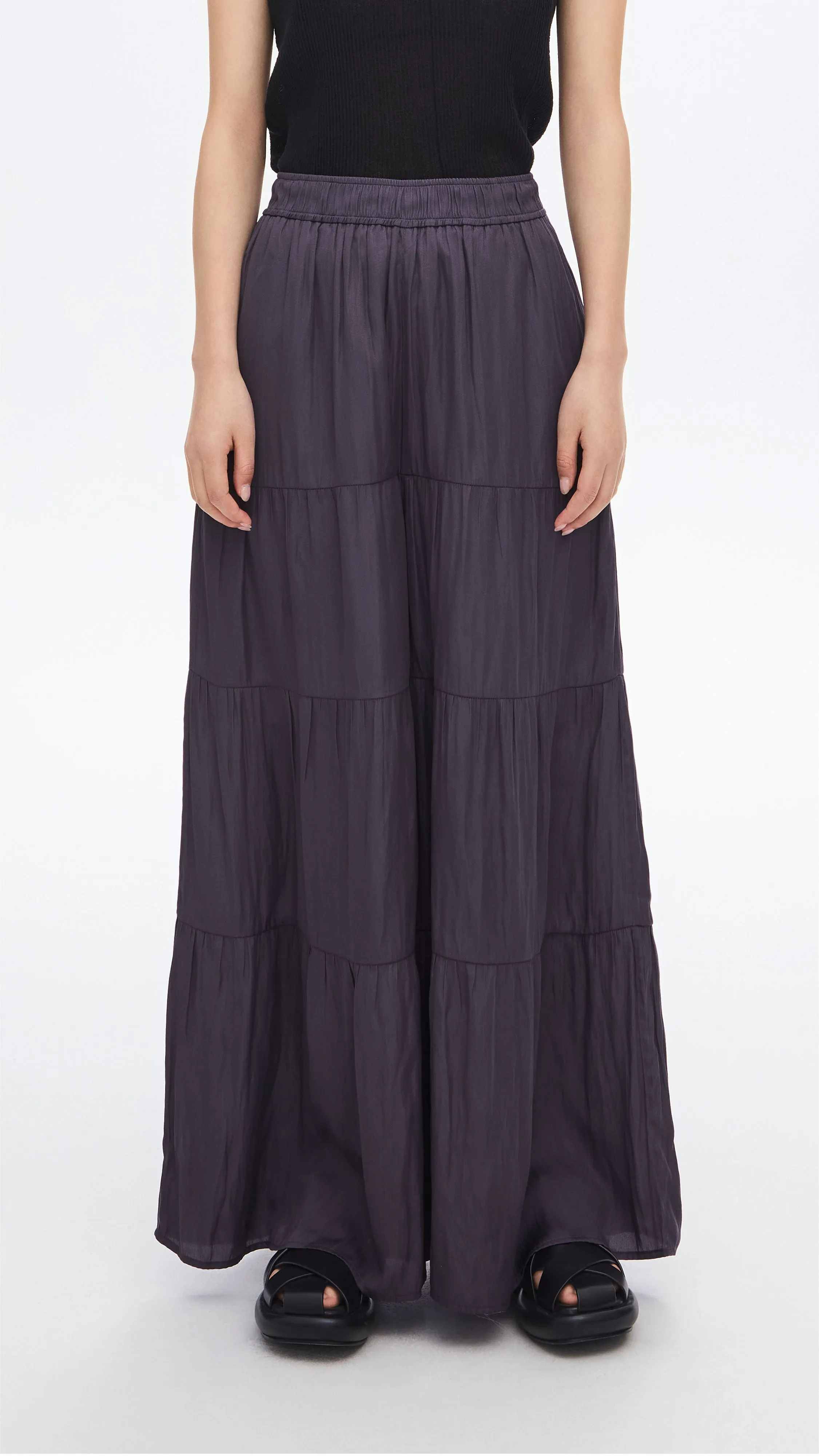 Campus Vibe Tiered Pants