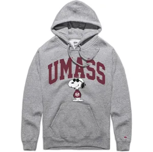 Peanuts x UMass Joe College Hoodie Tailored Fit Brushed Interior Texture