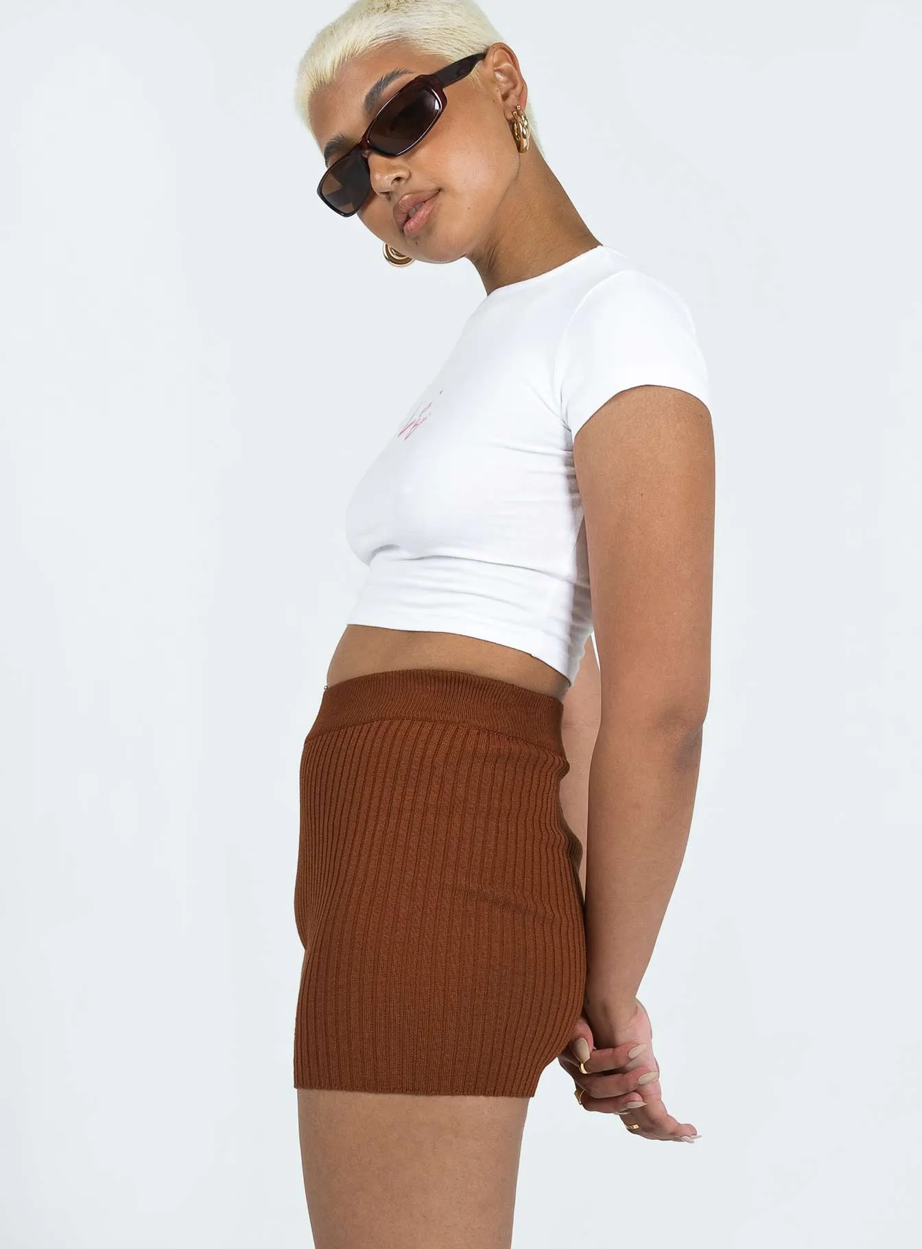 Skylar Bike Shorts Brown UVProtective Coating EcoFriendly Material