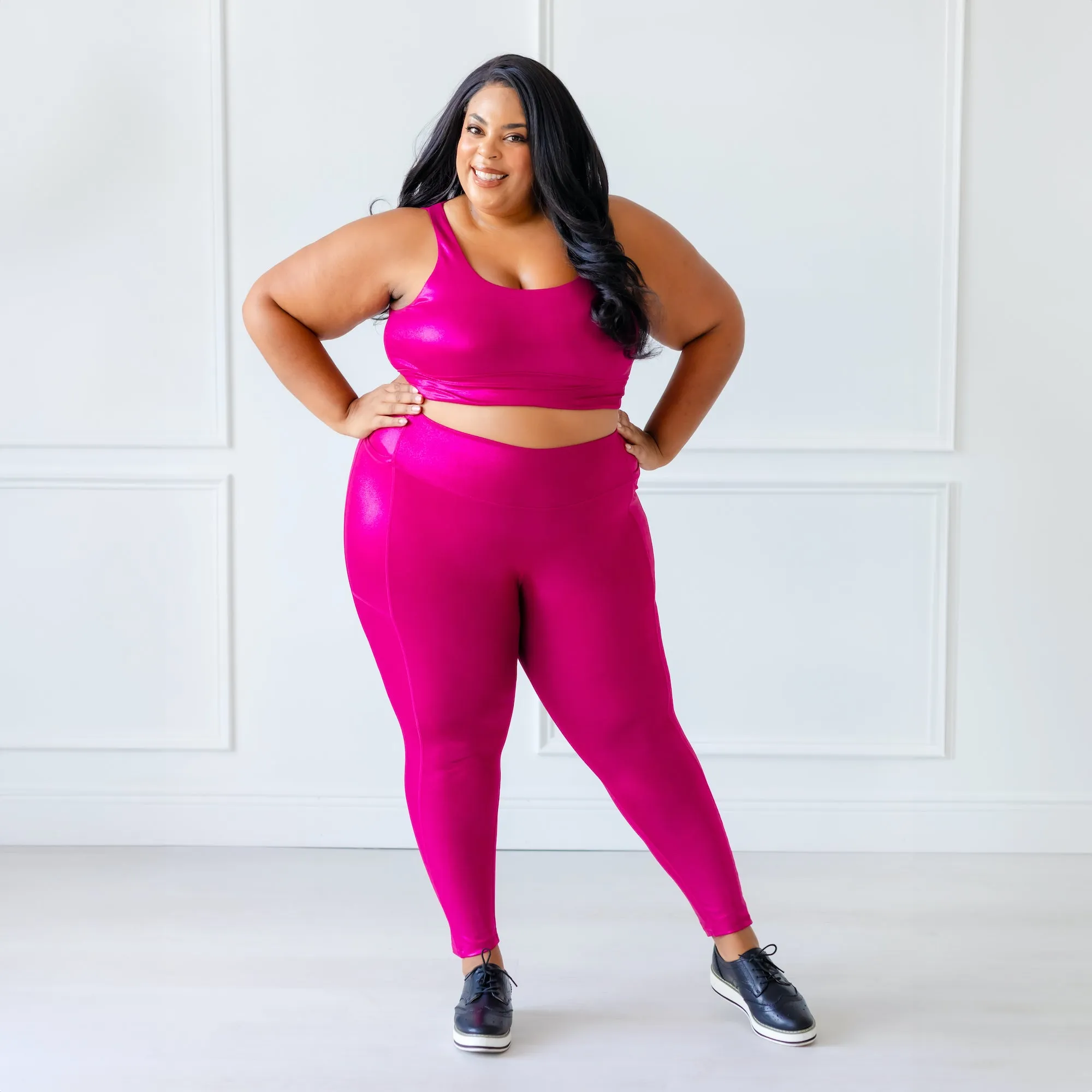 Flat Seams Garnet Jewel Leggings
