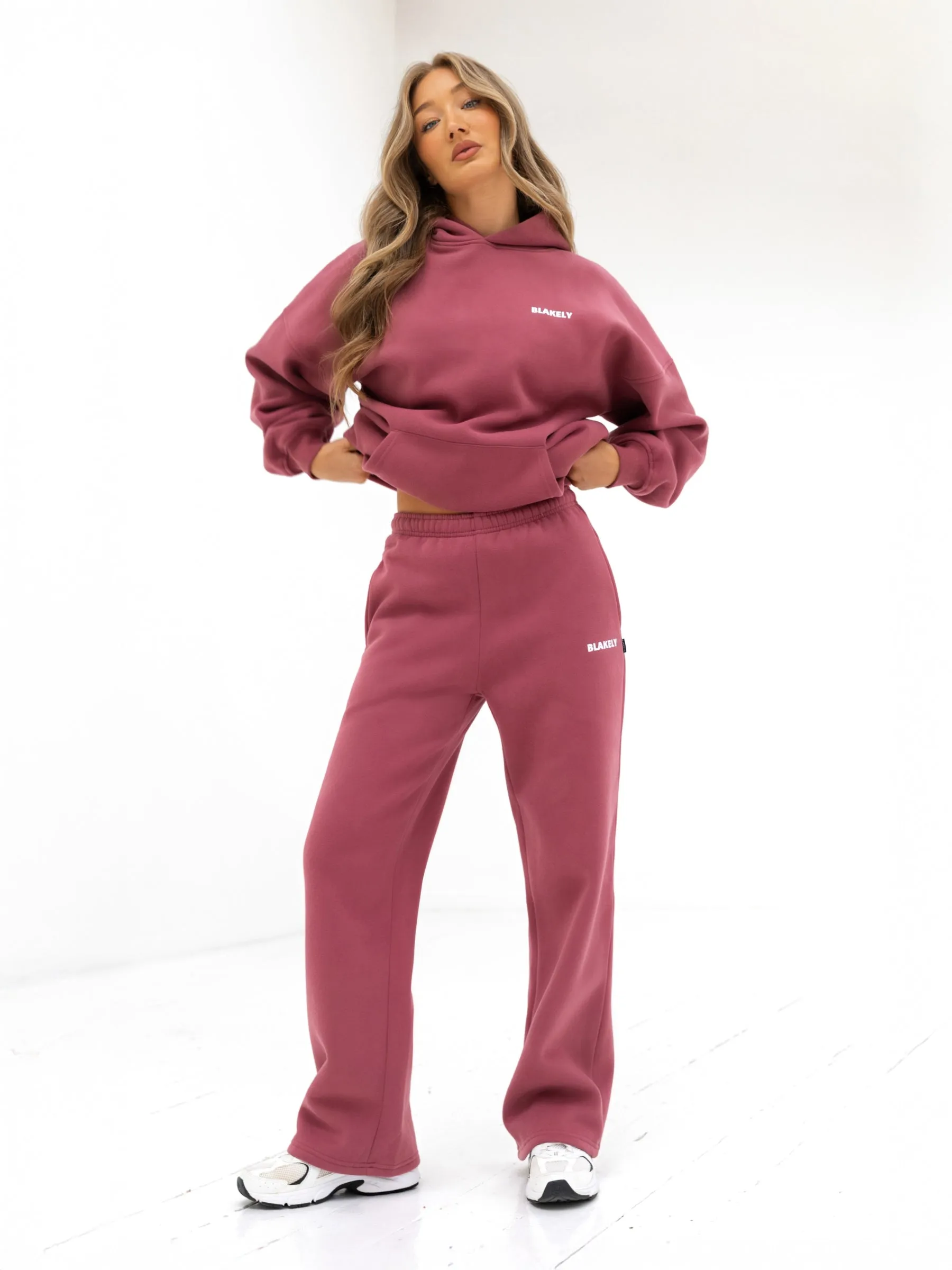 Urban Spirit semi-formal event Amelie Oversized Hoodie - Dark Pink