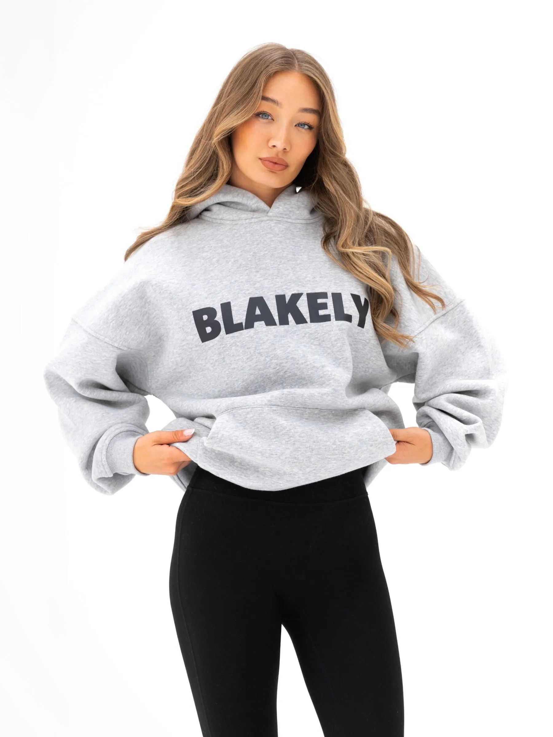Functional Design Studio Oversized Hoodie - Marl Grey