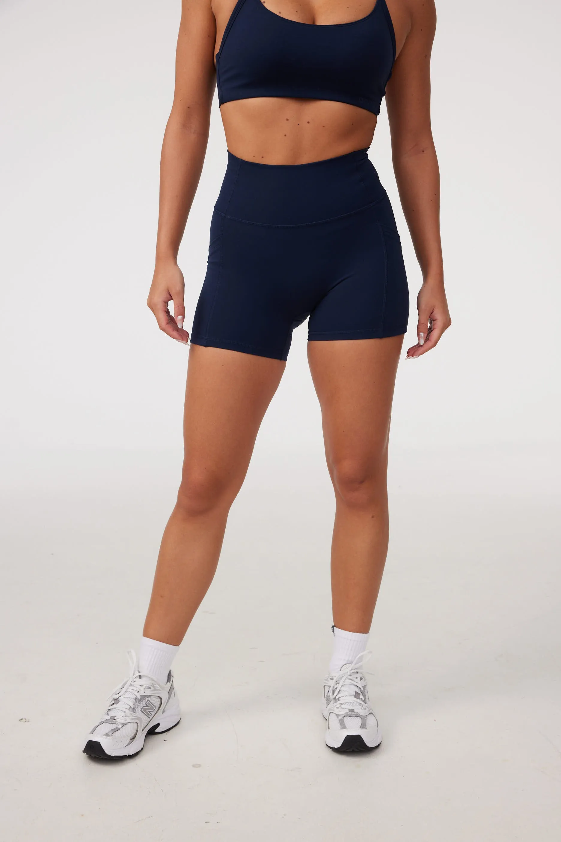 Pocket Shorts (Mini 4") in Dive Smart Fit