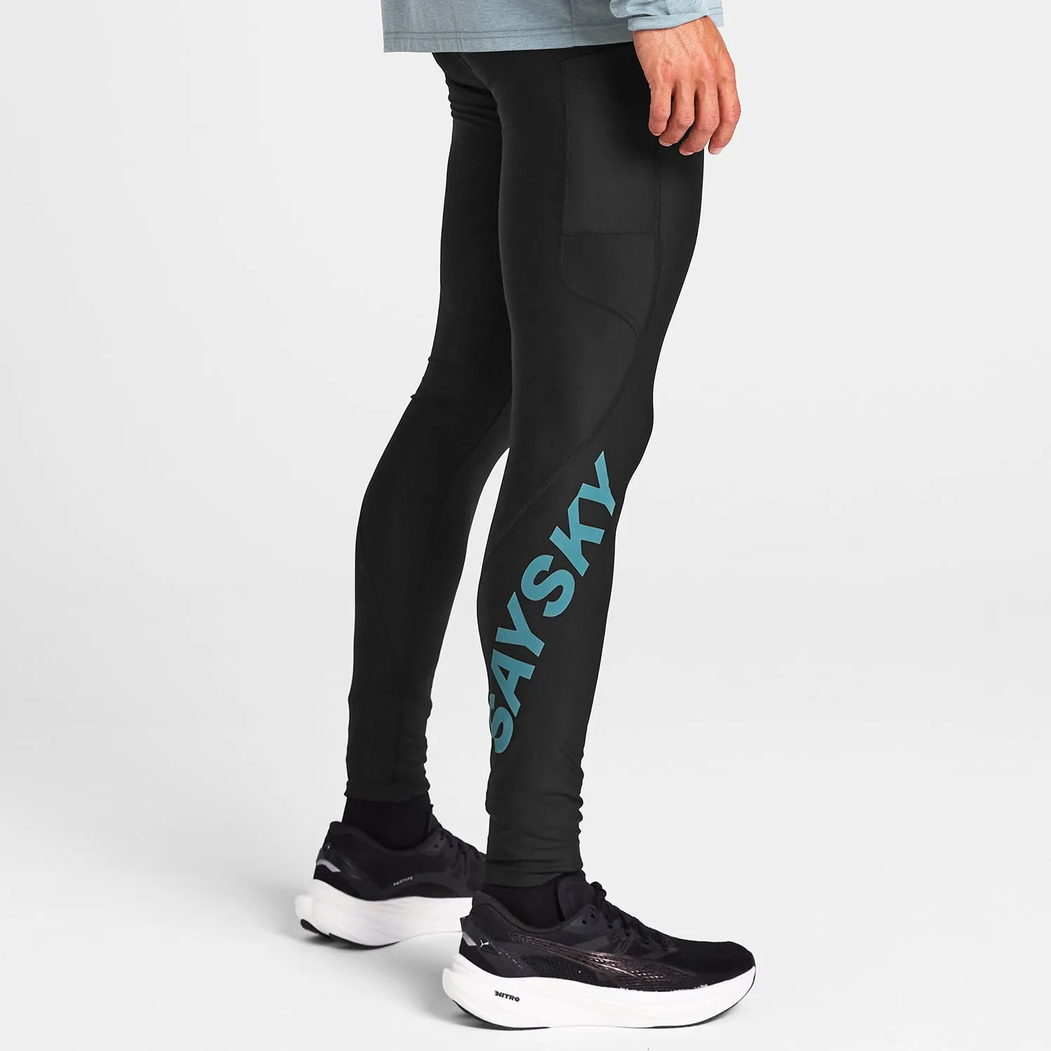 Stretchable energetic look Logo Motion  Tights