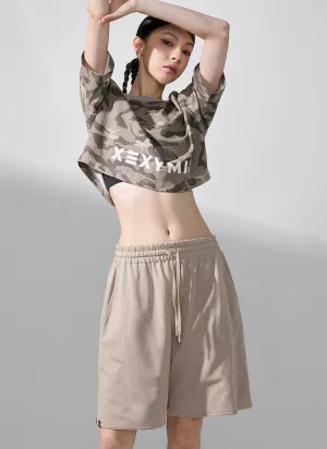 Camouflage Reversible Womens Shorts CompactPackaging
