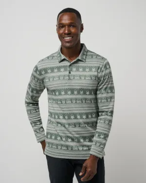 Club Style Travel Staple Record Time Polo