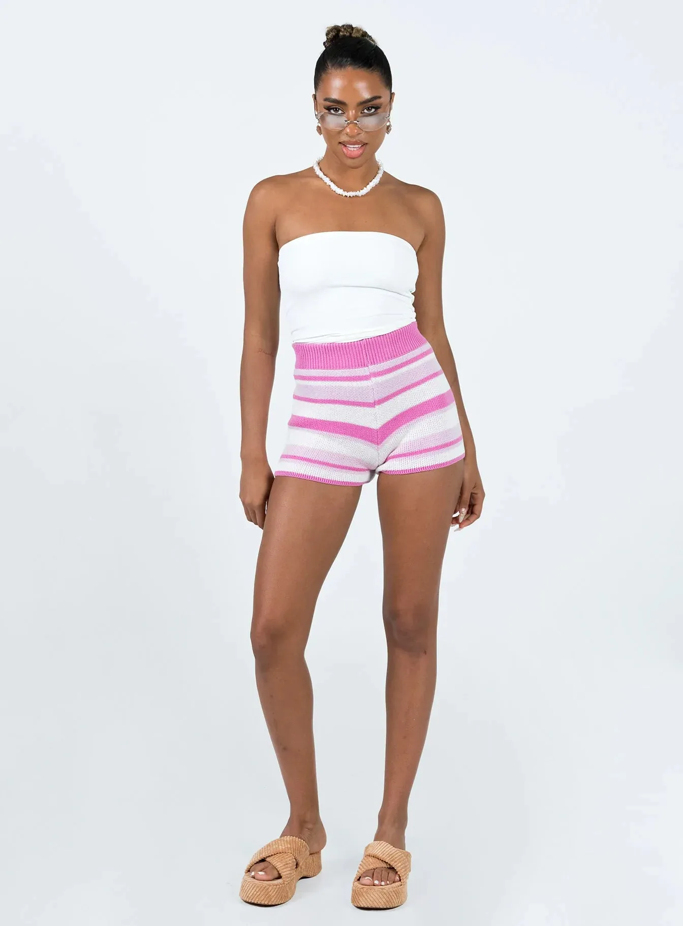 Sea Fit Alise Knit Shorts Pink