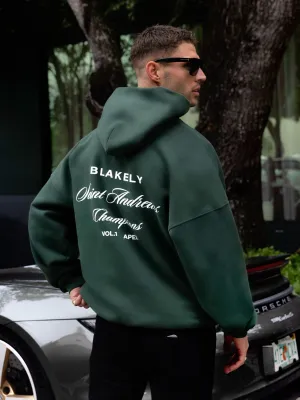 Wrinkle Free Fabric Champions Legacy Relaxed Hoodie - Forest Green