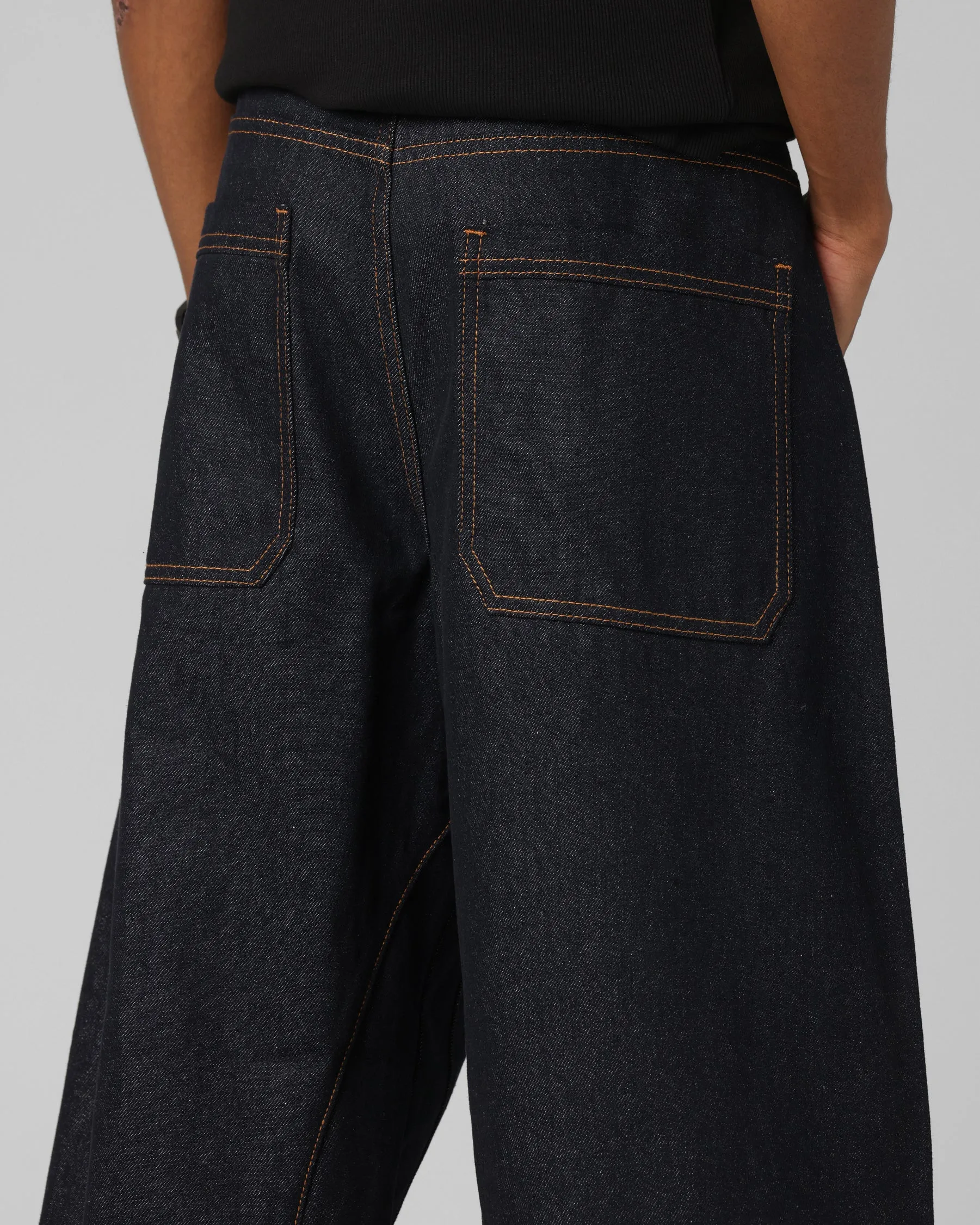 Family Style Parent Style Smart Casual Trend Setter Trendy Premium Loiter F-16 Balloon Jeans Indigo
