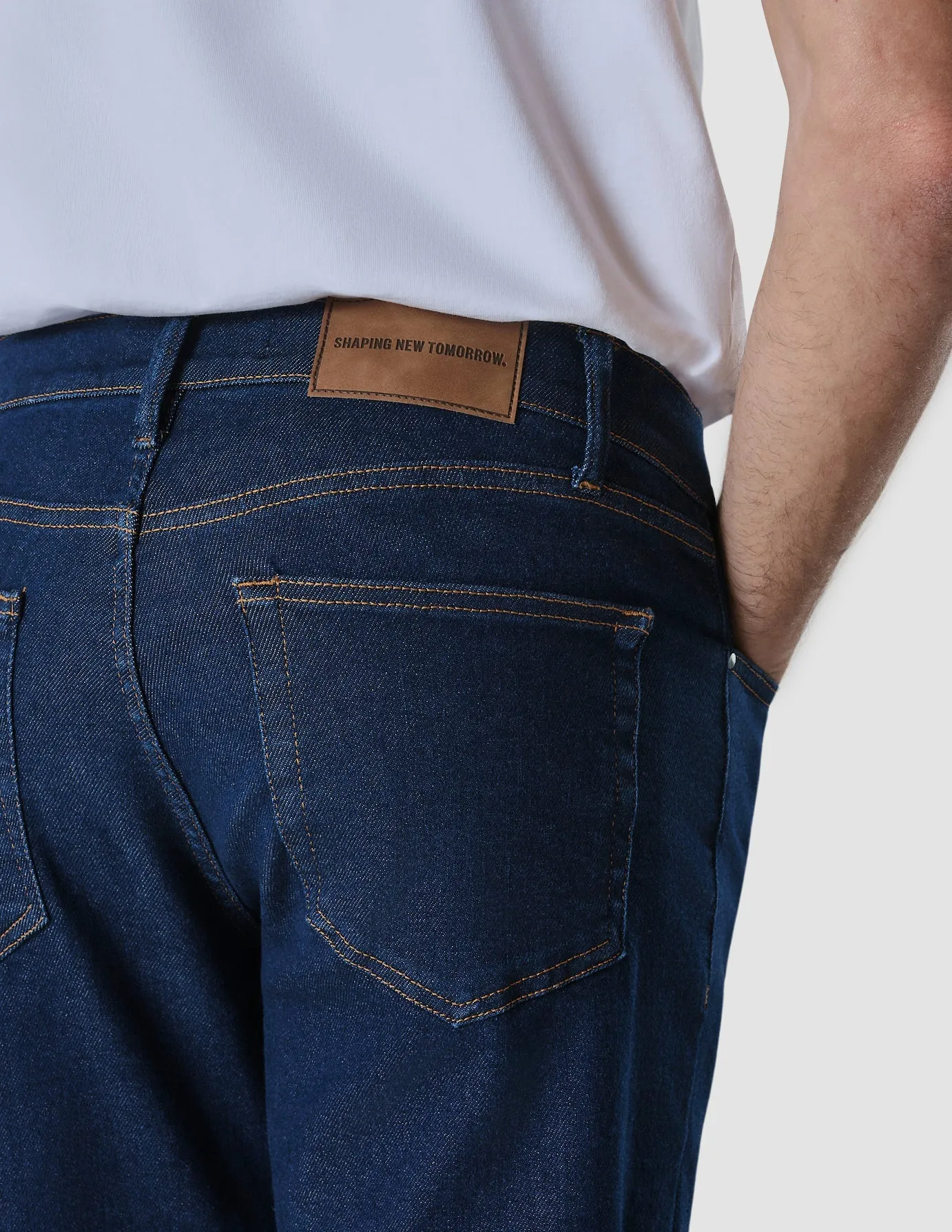 Strong Stitch Weekend Warrior Smooth Classic Jeans Regular Midnight Blue