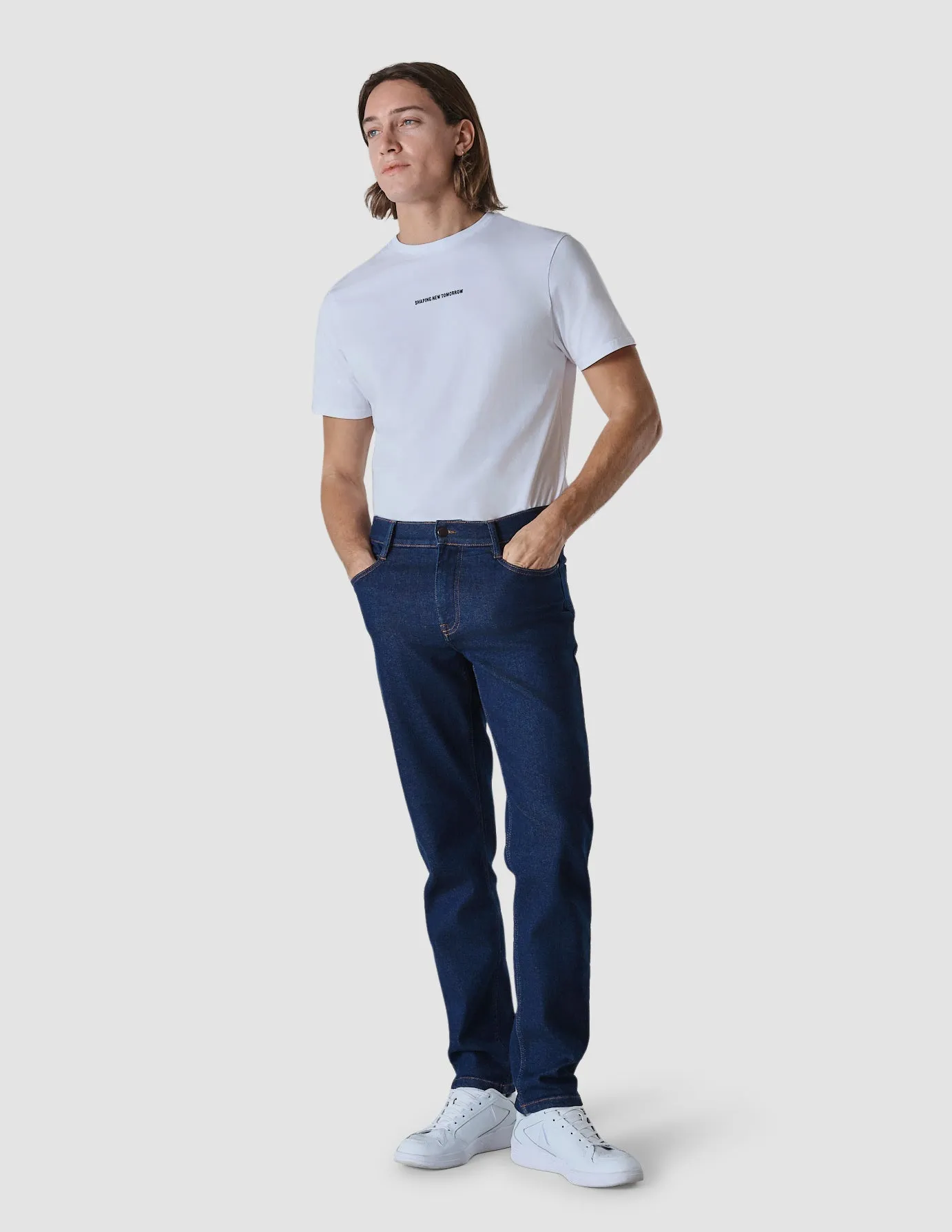 Smooth Shape Classic Jeans Regular Midnight Blue