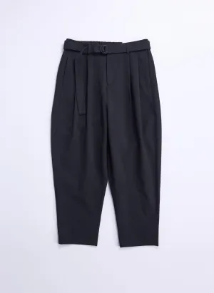 Boho Free Solotex Garbardine (Work) Wide Tapered Pants [P-12]