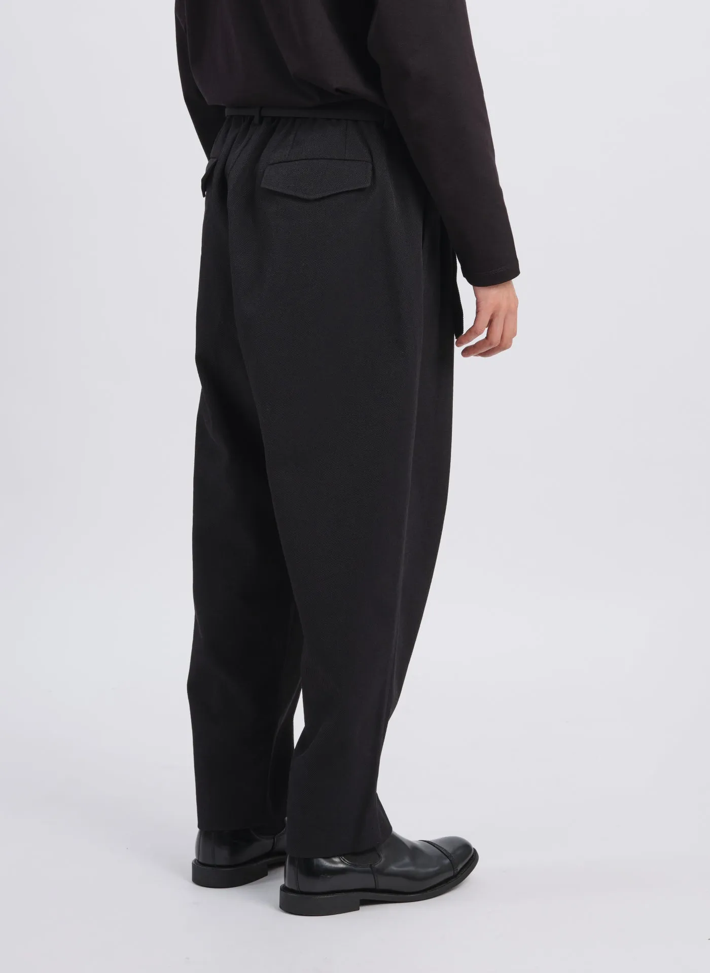 Solotex Garbardine (Work) Wide Tapered Pants [P-12] Modern Ease Baby Soft