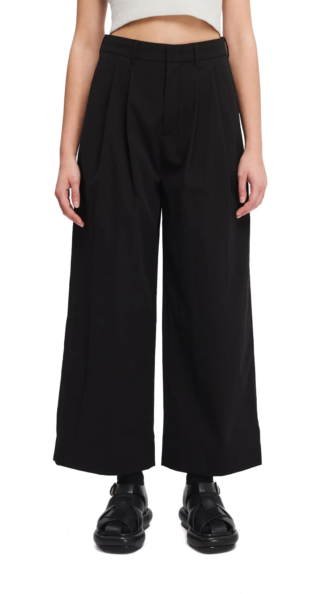 Straight Pants HighDensityWeave Boho Light