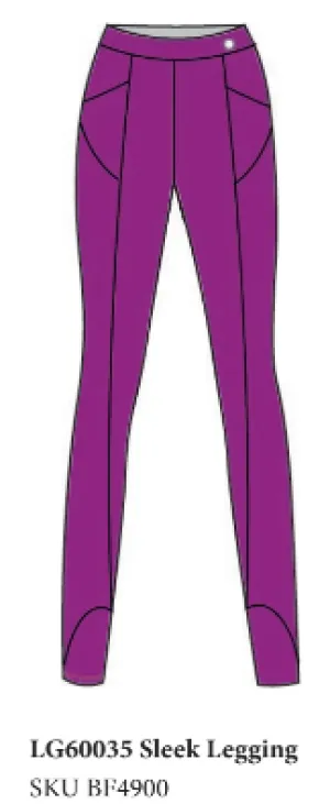Nova Sleek Legging Double Layer Budget Friendly Quick Dry Minimalist Style