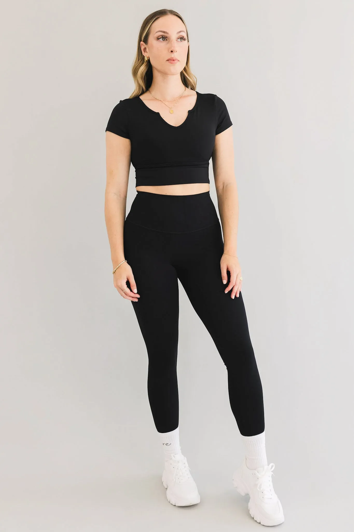 Daily Routine Rib Knit Breathable knit Barely There Pant 2.0 (25") *Pocket