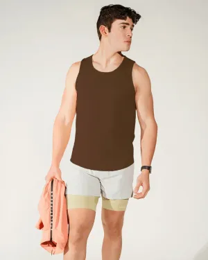 [CORE] Training Tank -  Espresso Bonded Seam Technology AntiPilling Surface