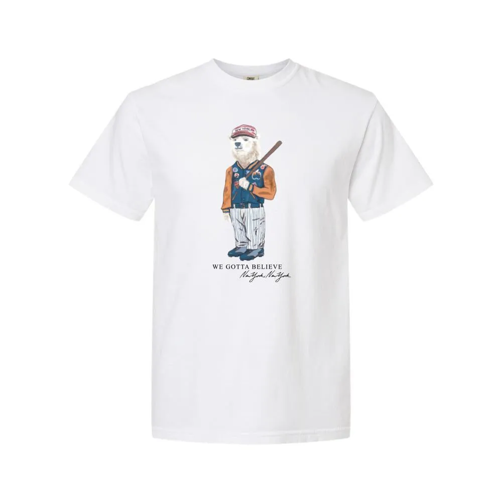 New York Polar Bear Tee Seasonal Casual Everyday apparel