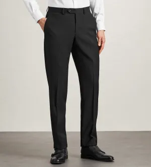 Functional Style Cozy Comfort Modern Fit Solid Suit Pants