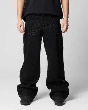 Loiter Menace Jean Black Urban Explorer Trend Setter
