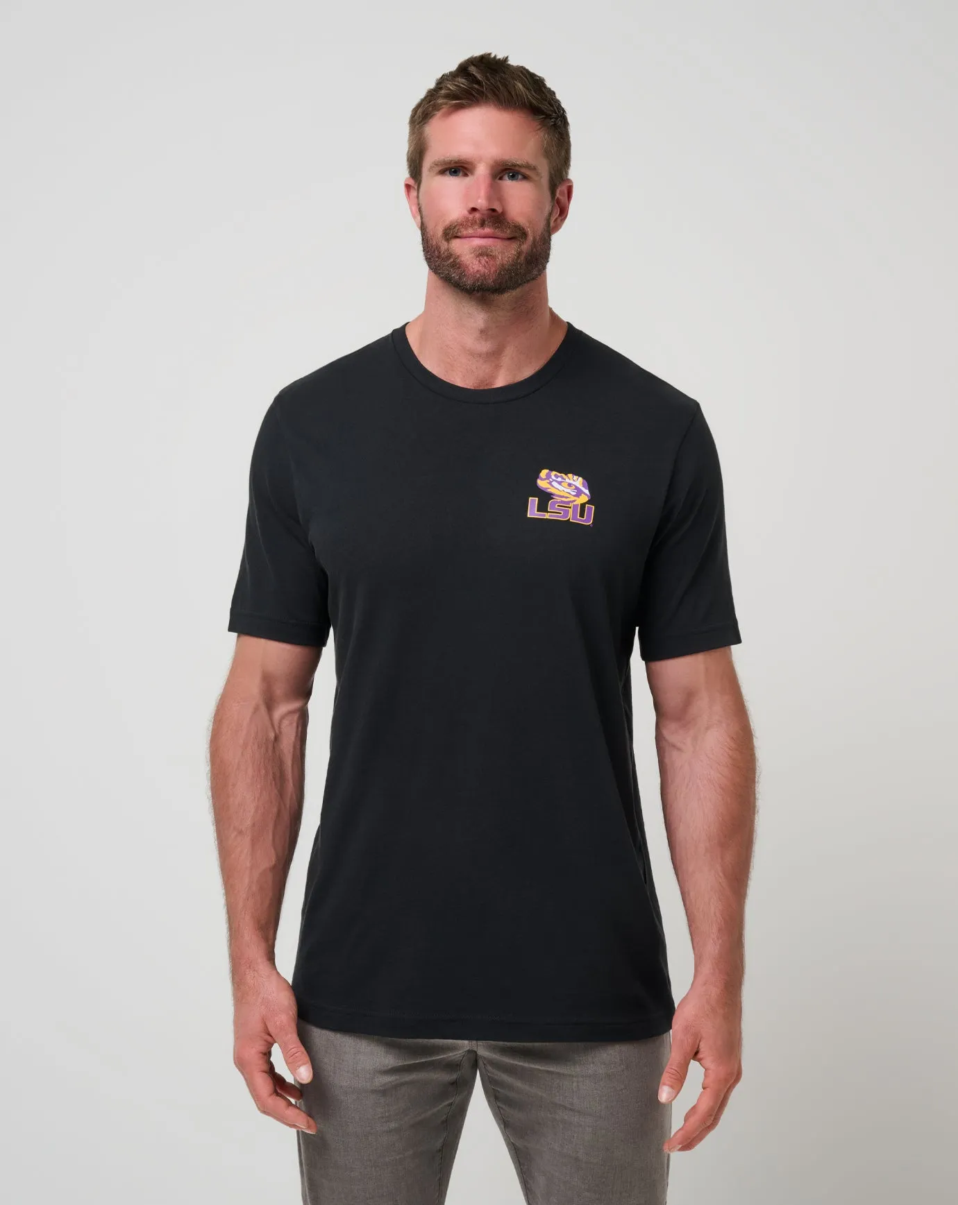 LSU Friendly Rivalry Tee Picnic FlexibleKnit