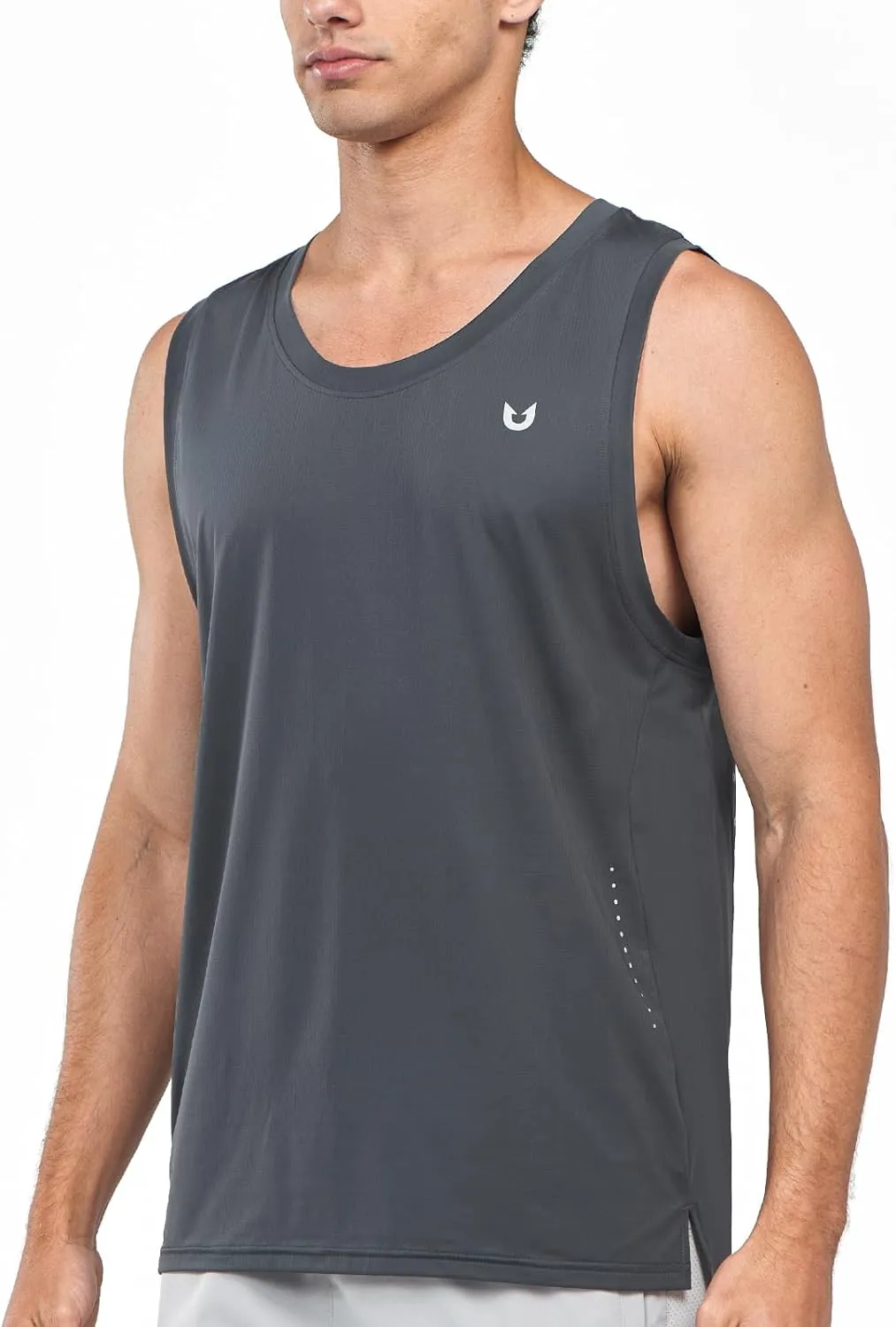 Anti - rust poor ventilation Running Tank Tops for Men Plus Size Sleeveless Dry fit Summer Work Gym