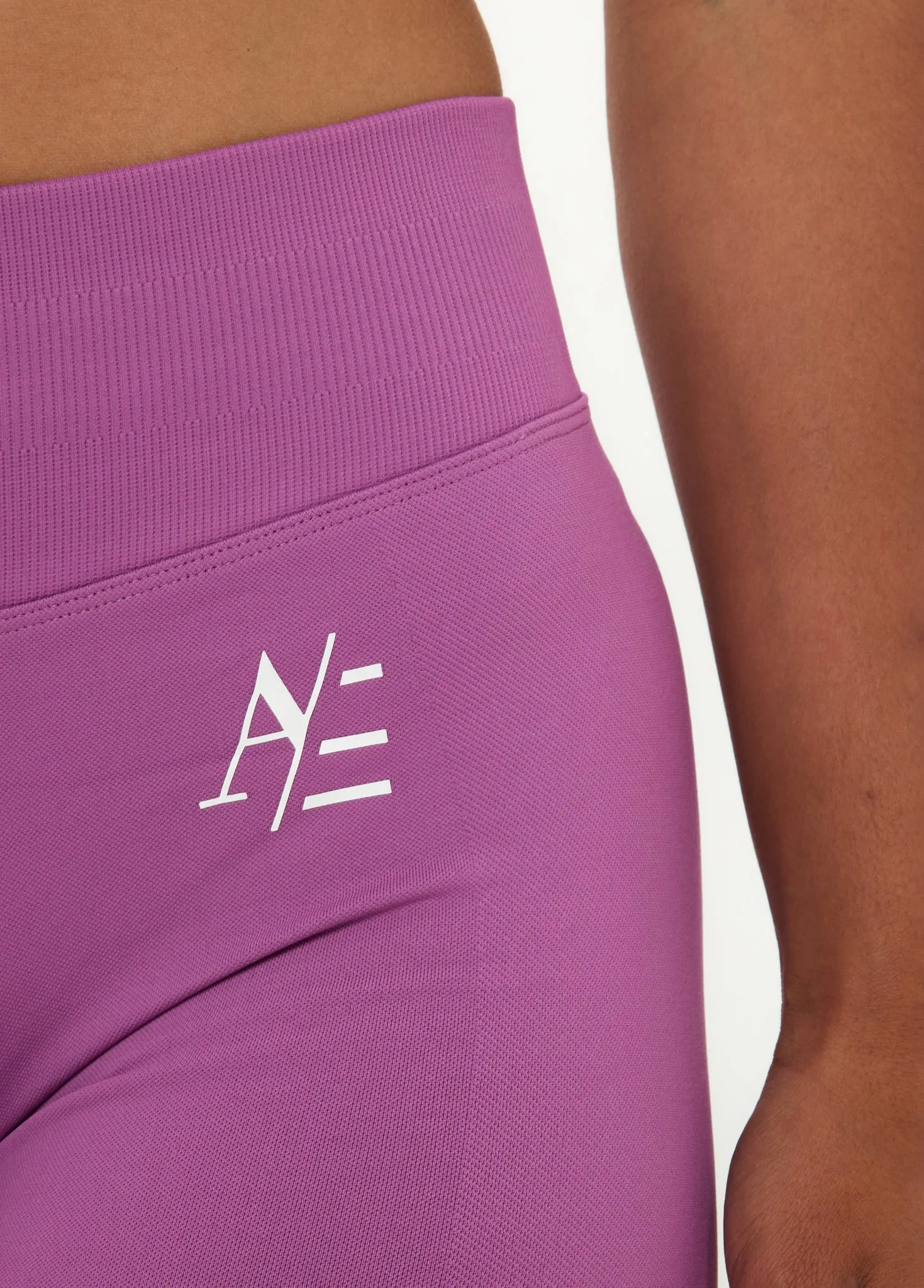 Sport Short Orchid Purple Ergonomic Panel Design DoubleStitchedSeams