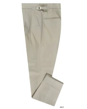 VBC 100% Wool: Monroe Bisqui Beige Twill All-Season Wear