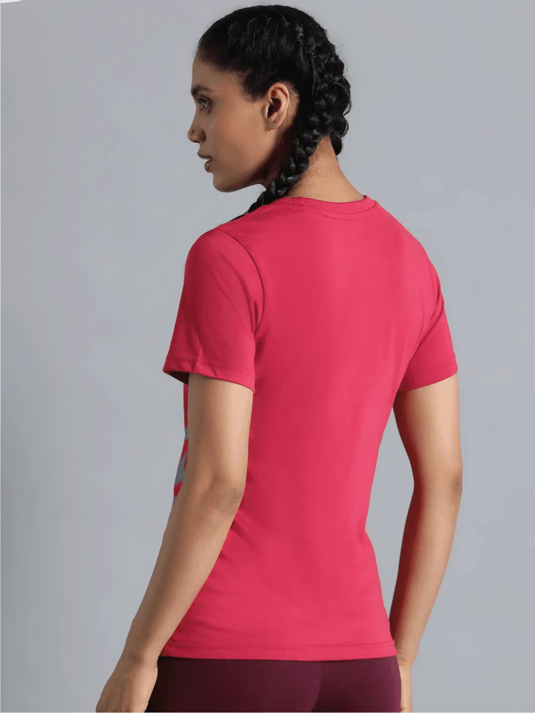 Tany Cotton Poly T-Shirt Everyday Wear Casual Vibe Wear