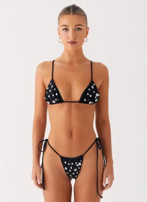 Quick Drying Technology Practical Choice Vada Bikini Bottoms - Black