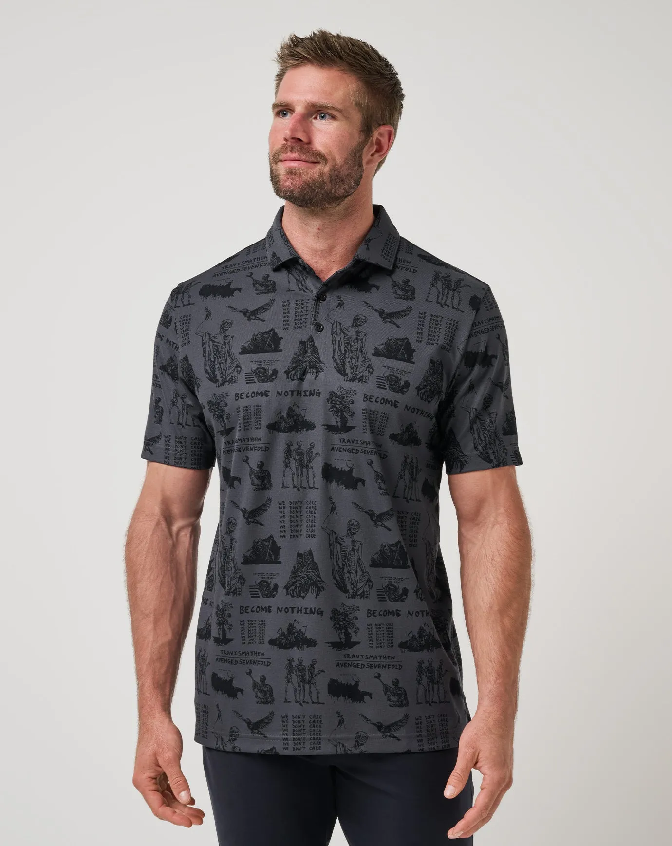 Trendy Appeal WrinkleResistant Finish Sound Check Polo