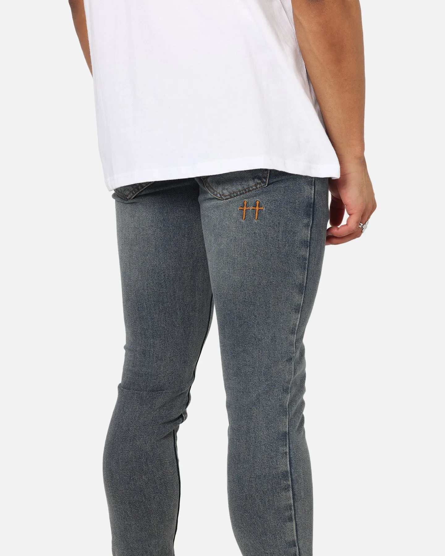 Saint Morta Dynasty Jeans Dirty Denim Routine Wear All Fit Style