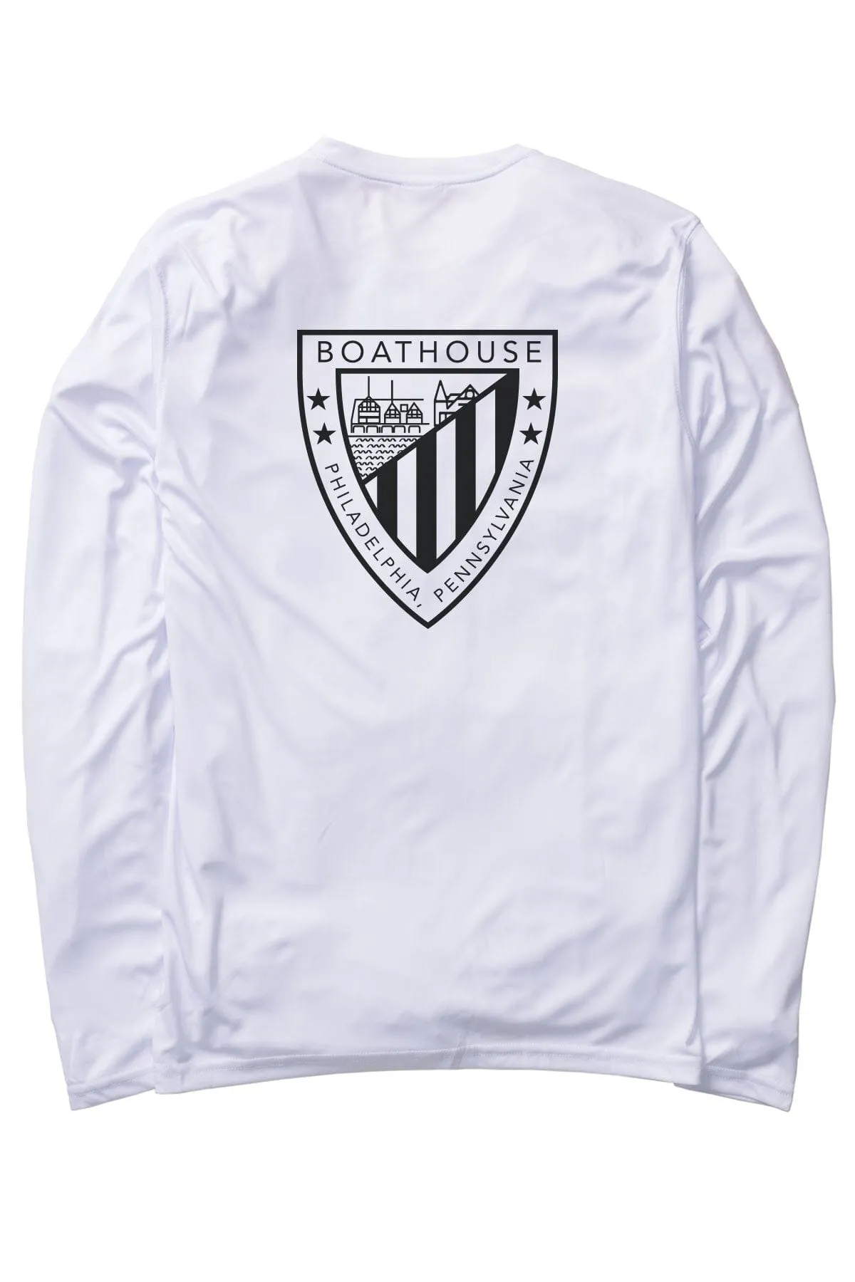 Sharp Cut Unisex UV Protection Boathouse Crest Long Sleeve