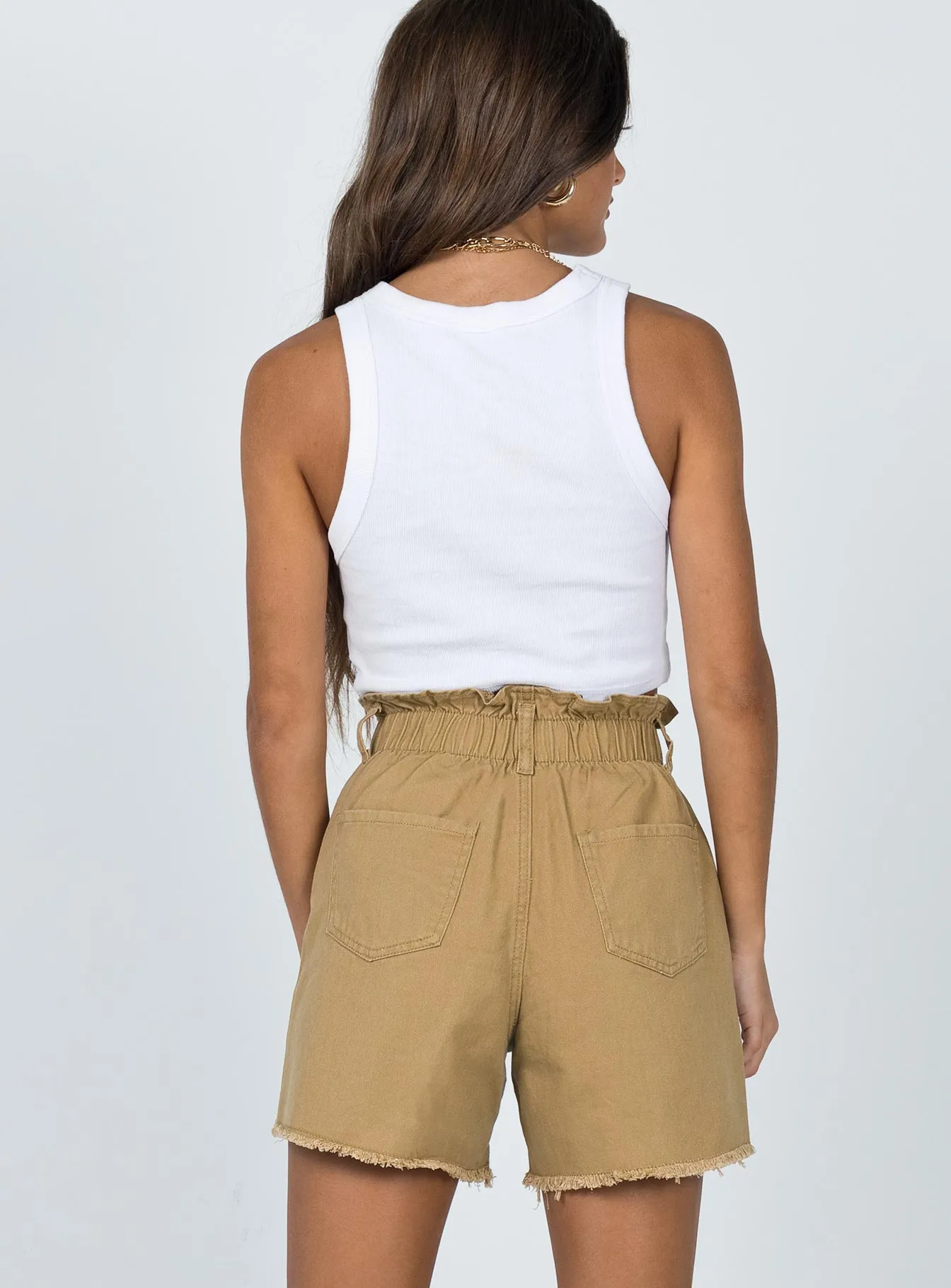 Oscar Short Tan AntiPillingFabric All Day