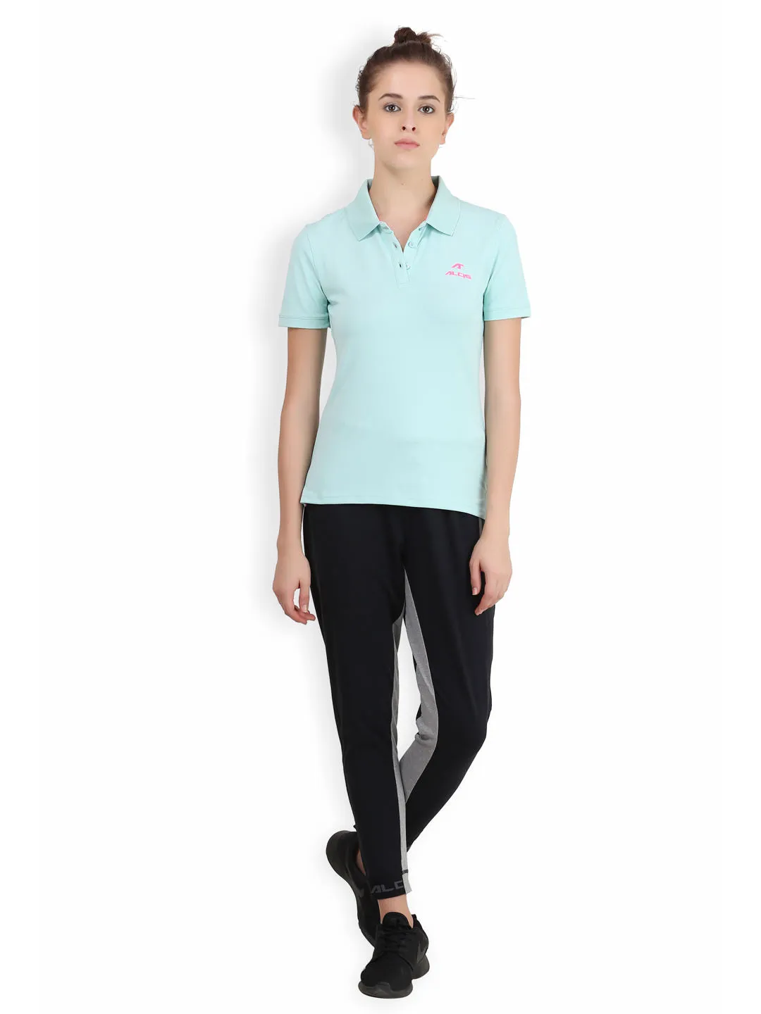 Outdoor Adventure Alcis Happy Blue Polo T Shirt