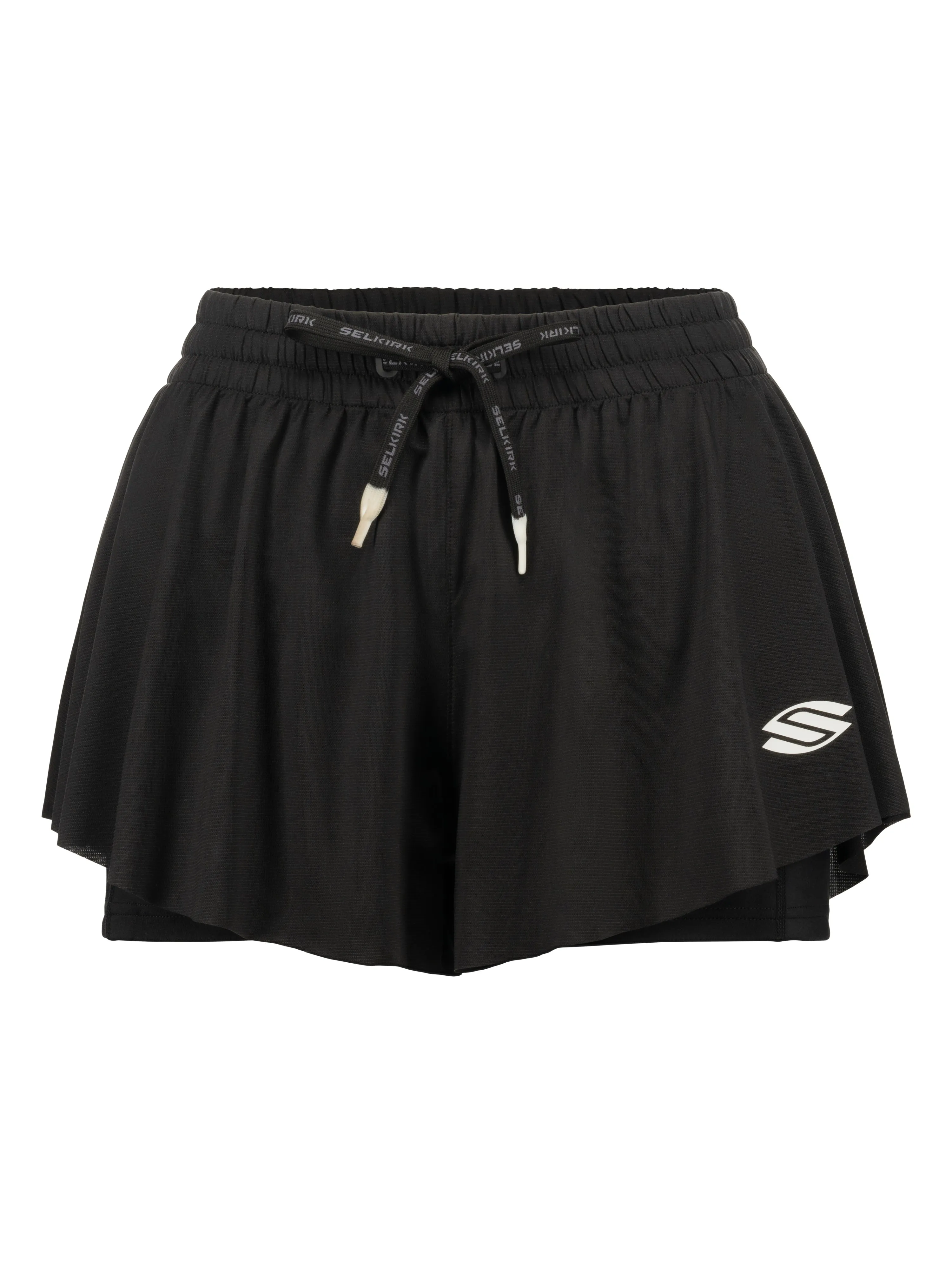 Beaded-Sleeve Seasonal Mood Women??s Essentials Active Pickleball Shorts Spring Ensemble